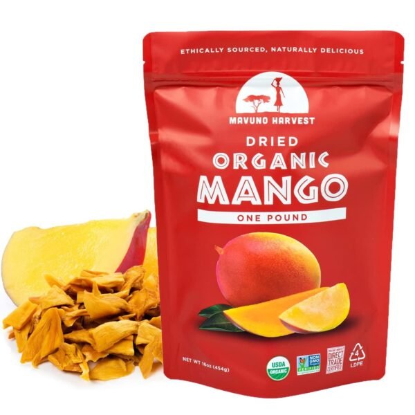 61ugI--9SUL Mavuno Harvest Mango Dried Fruit Snacks