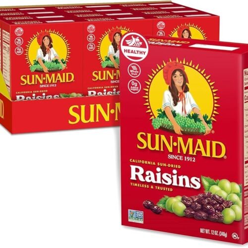 71fAYddw4aL._AC_UF894,1000_QL80_ Sun-Maid California Raisins Pack of 12